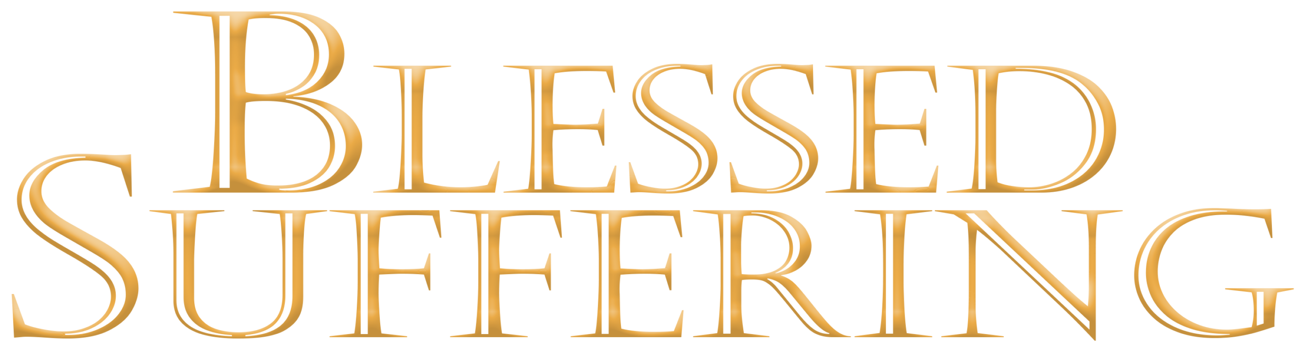 Blessed Suffering title logo